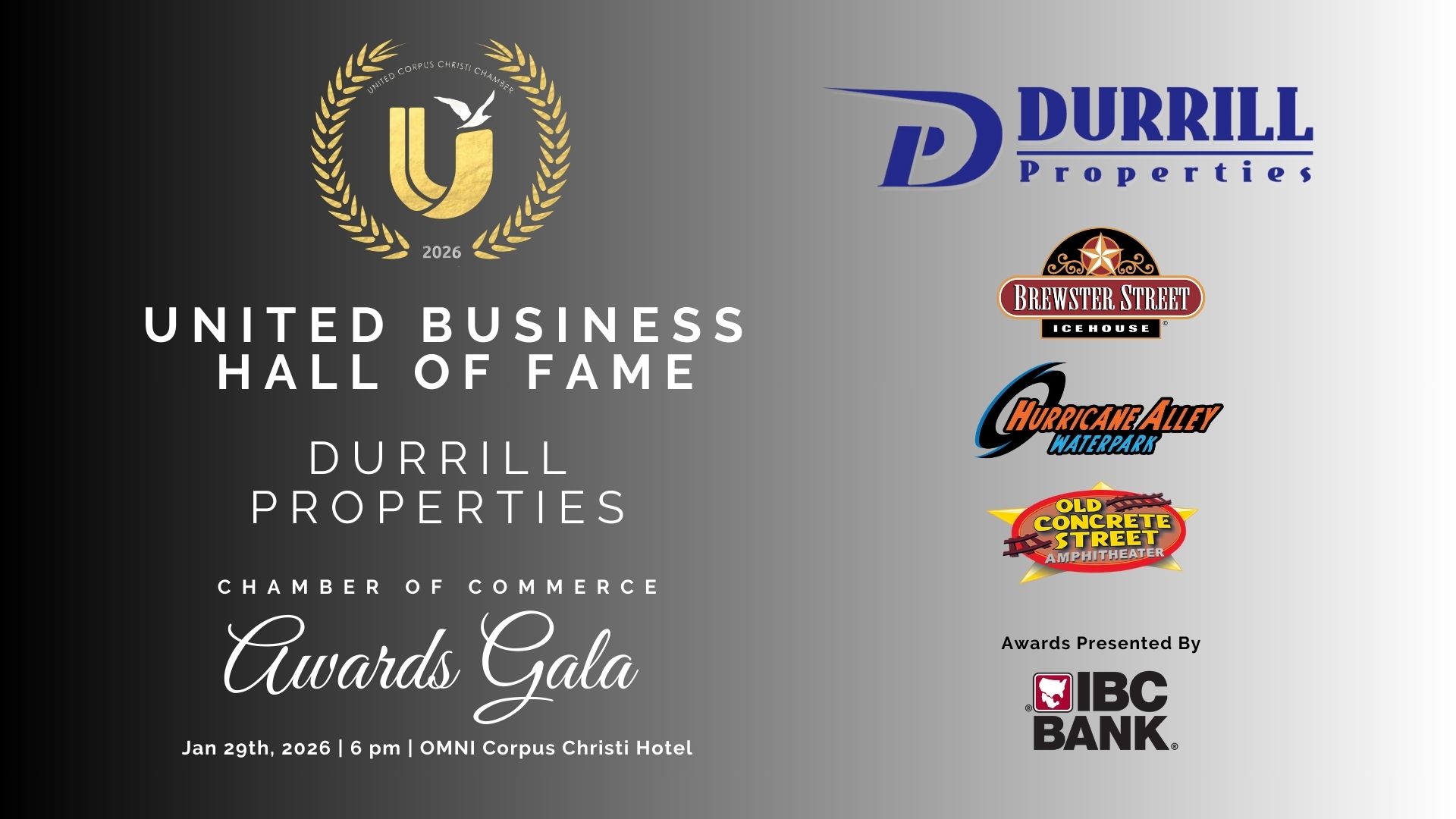 2026 United Awards Gala: United Business Hall of Fame